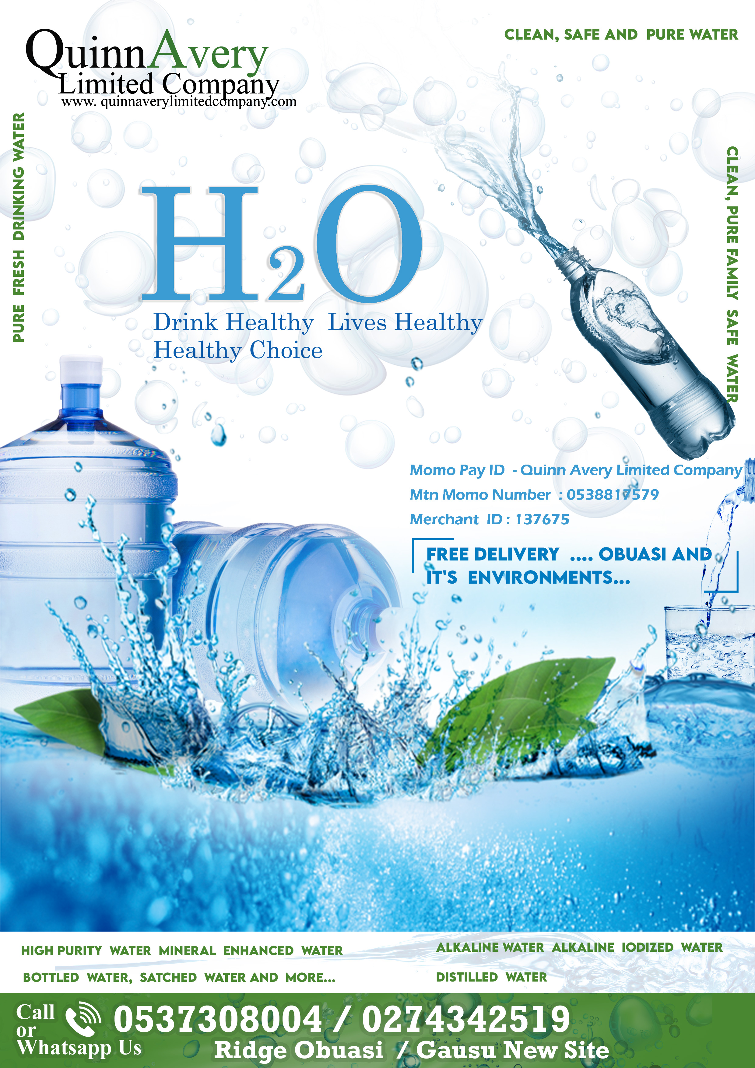 QuinnAvery Water Supply Flyer